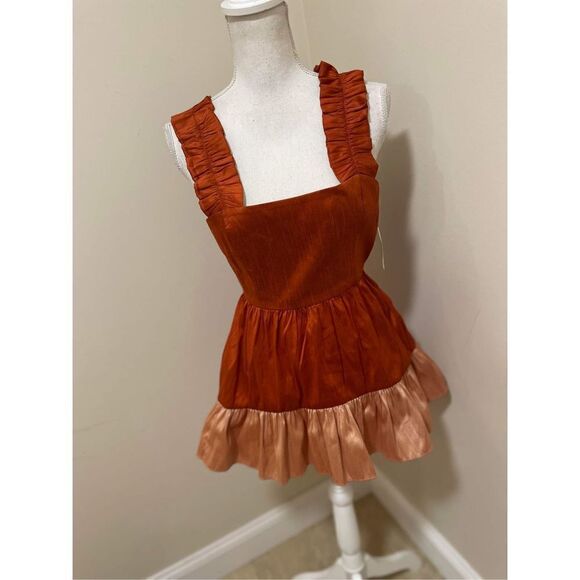 Anthropologie x Sachin & Babi Colorblocked Flouncy Blouse Size XS - Picture 4 of 10